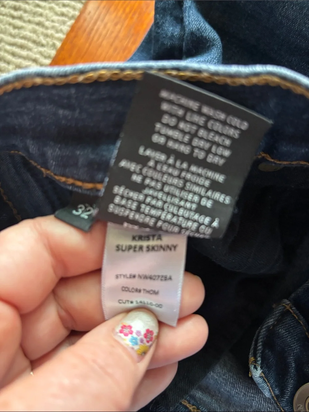 HUDSON Krista Super Skinny Jeans. Size 32. With stretch